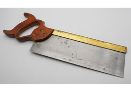 Basically Unused 12" Tenon Saw by W. Tyzack & Sons & Turner