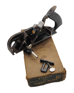 Early Boxed Stanley England No. 78 Rebate Plane