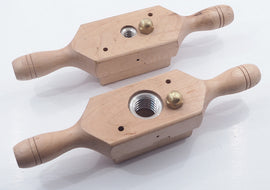 Superb Pair of Beech Screw Boxes - Tool Bazaar